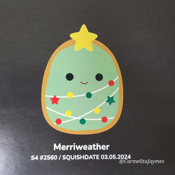 🖤 CHRISTMAS COOKIES 🎄 Select Series Ornament Box Set 2024 Squishmallow ☆ NIB ☆ - Picture 3 of 6